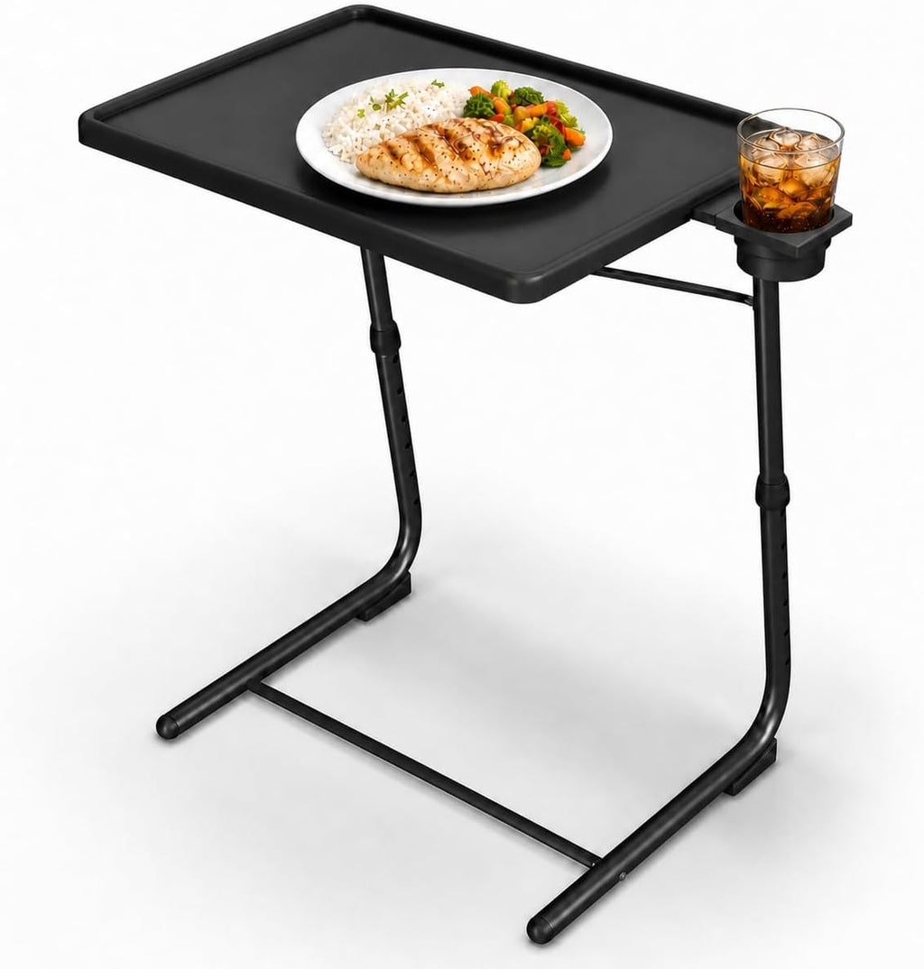Adjustable Foldable Multifunctional TV Tray Table