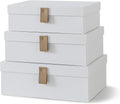 Cardboard Decorative Storage Boxes Set