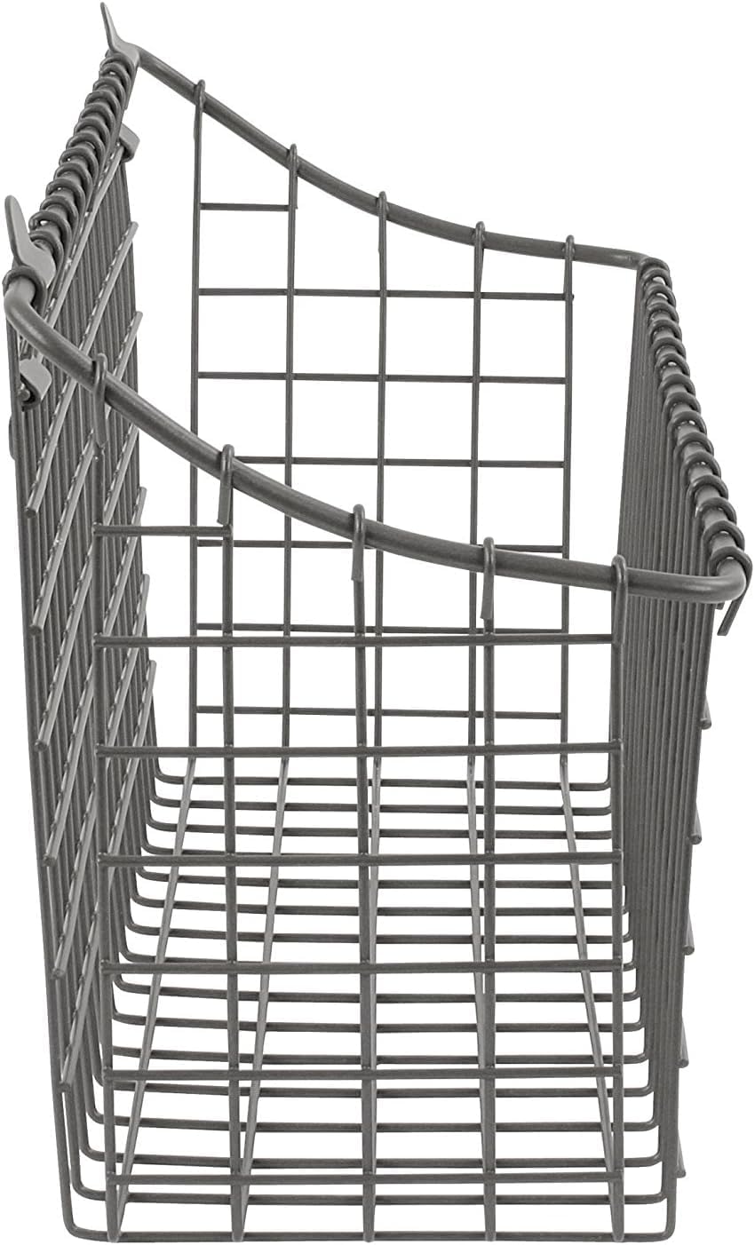 Large Wire Wall‑Mounted Storage Basket