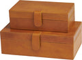 Handmade Leather Decorative Keepsake Boxes