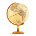 Rotating Illuminated Antique World Globe Lamp