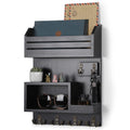 Wall‑Mounted Mail And Key Organizer