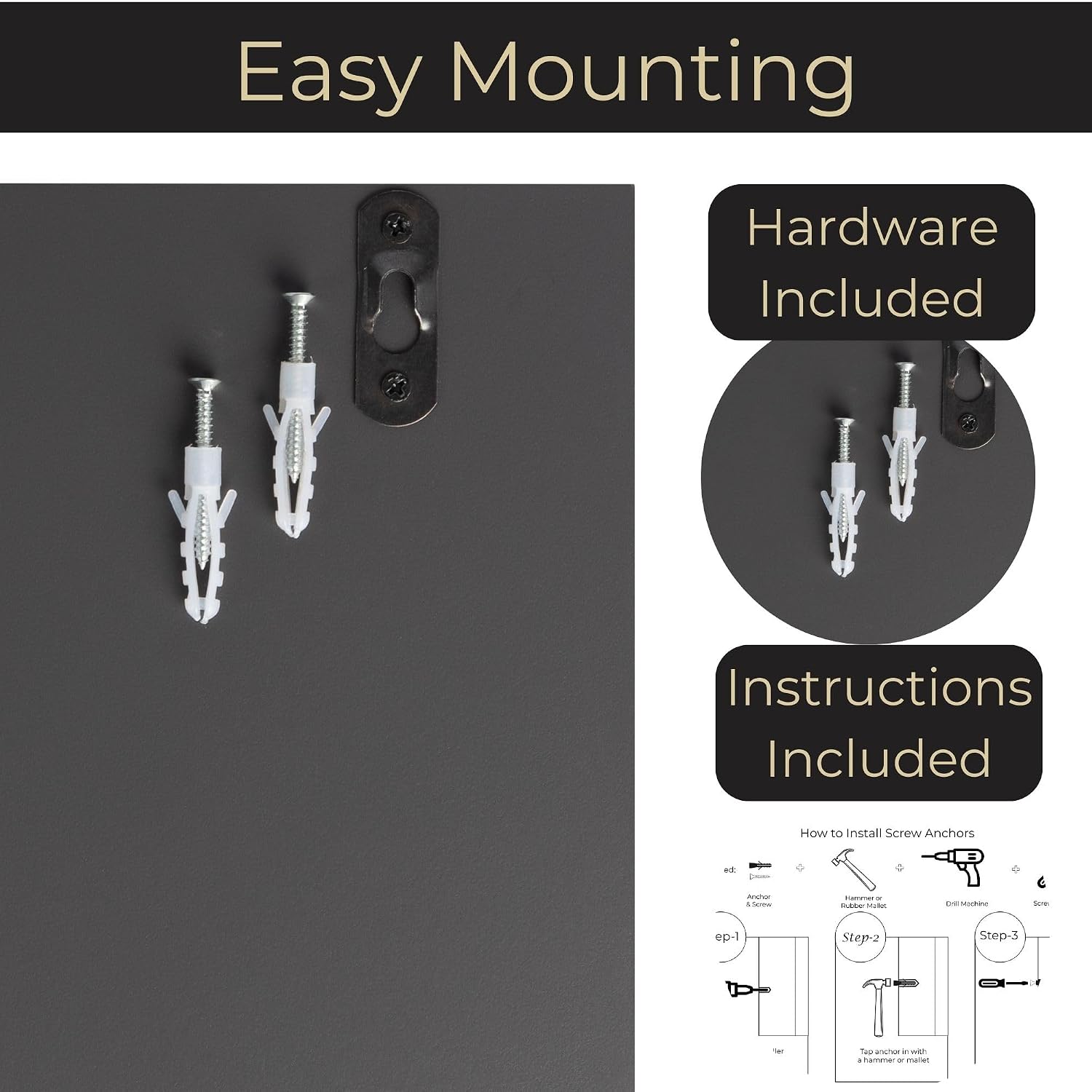 Wooden Wall‑Mounted Mail Key Organizer