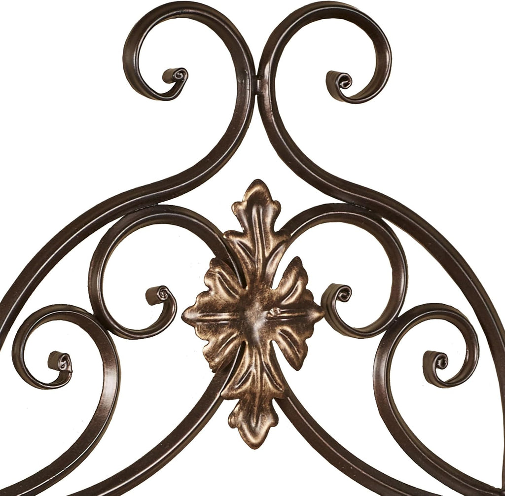 Bronze Metal Wall‑Mounted Mail Organizer