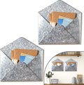 Rustic Metal Wall‑Mounted Mail Holders