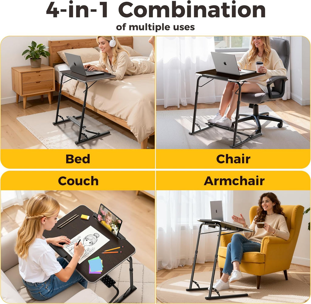 Sturdy Folding Couch TV Tray Table
