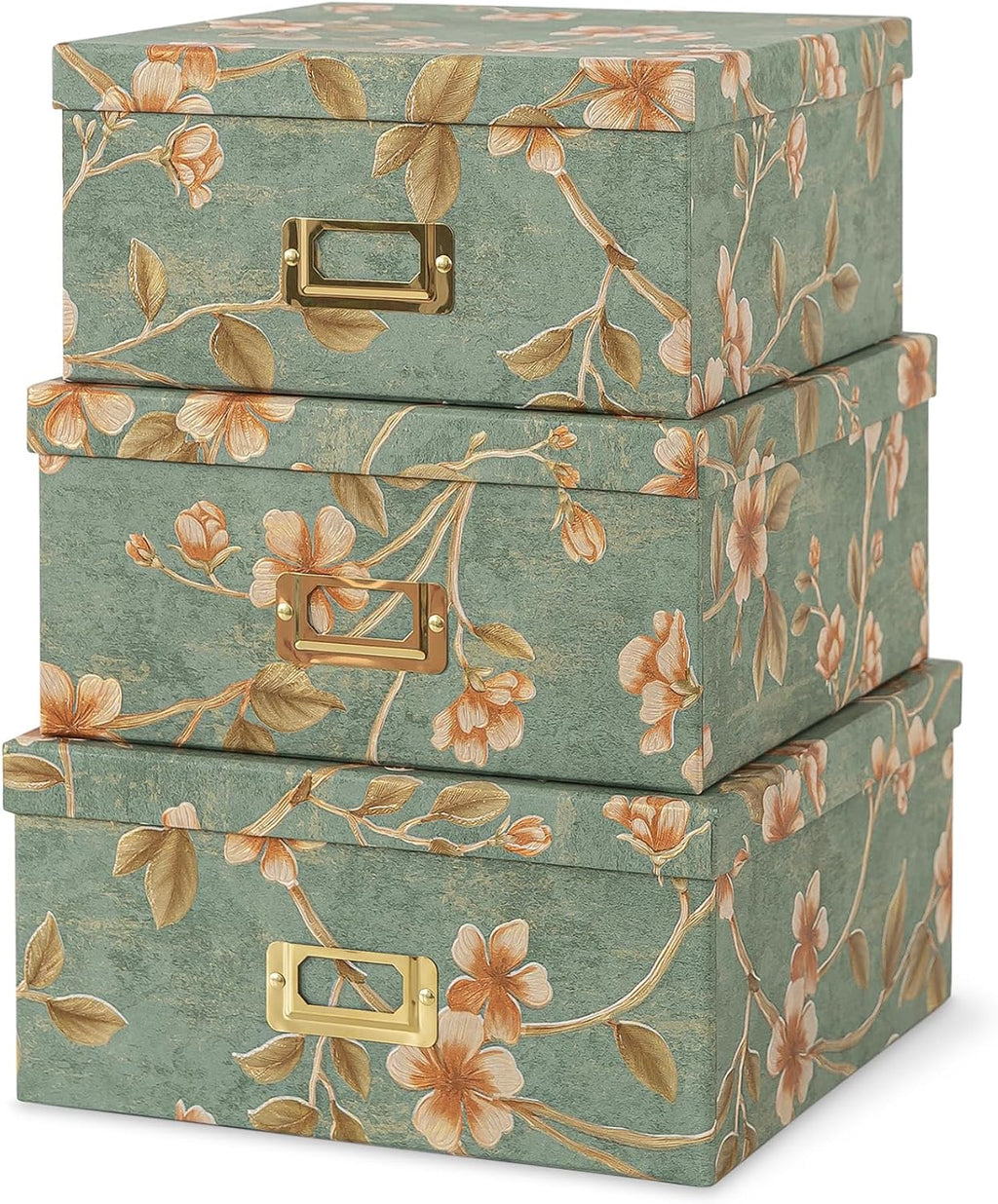 Decorative Storage Boxes With Lids Set