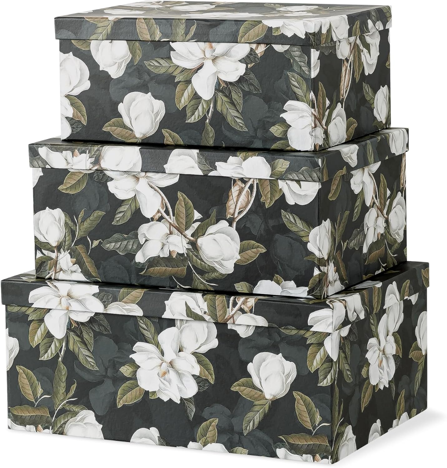 Decorative Storage Boxes With Lids Set