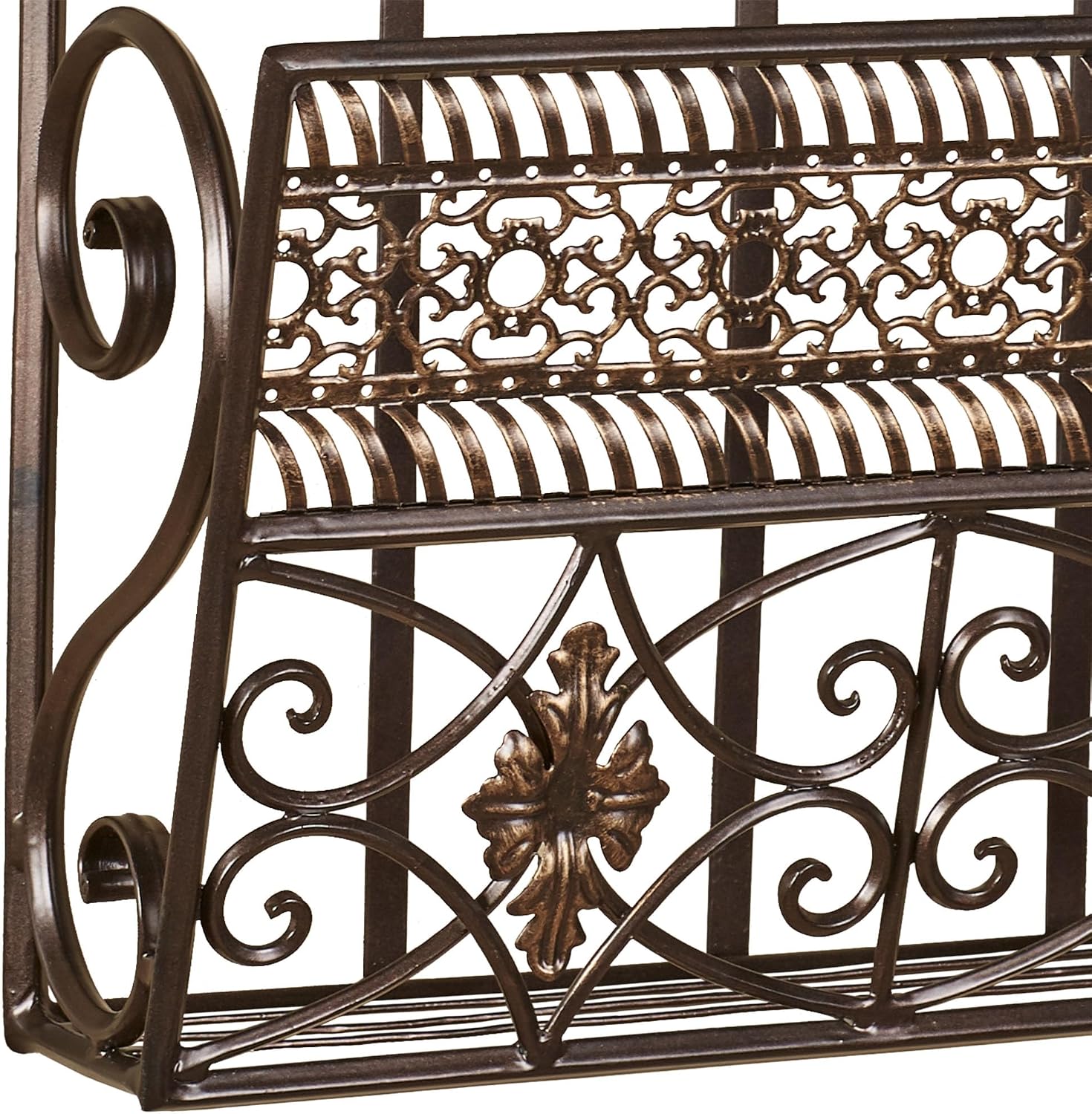 Bronze Metal Wall‑Mounted Mail Organizer