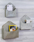 Rustic Metal Wall‑Mounted Storage Pockets
